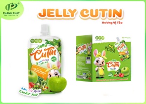 Jelly Cutin Rau Củ Quả - Vị Táo